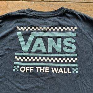 VANS - Men’s Long Sleeve Tshirt - Size Small. Logo on back